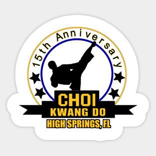 Choi Anniversary shirt2 Sticker